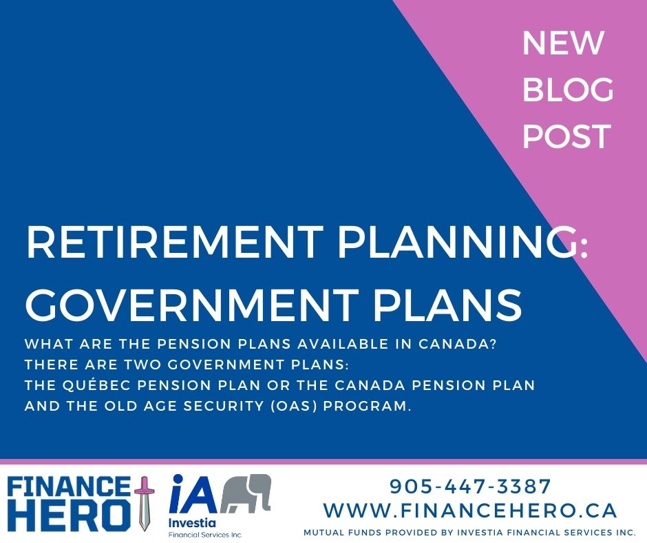 Retirement Planning: Government Plans