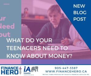 What do teenagers need to know about money?